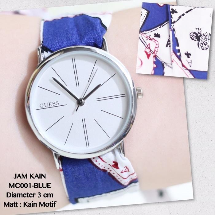 GROSIR JAM TANGAN WANITA PRIA GUESS MONOL ALBA TALI KAIN BANDANA MURAH - JAM TANGAN IMPORT - JAM TANGAN UNIK - JAM TANGAN MODERN - JAM TANGAN ORIGINAL