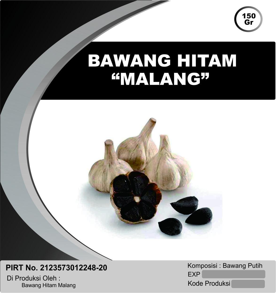 Bawang Hitam Malang Murah Berkualitas 150 Gram / Black Garlic