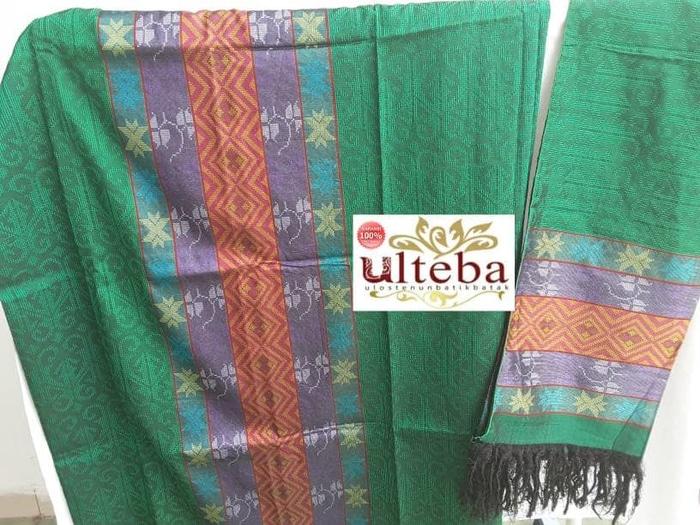 Kain Tenun Sarung Selendang Gorga Batak / Songket / Ikat / Medan/Murah