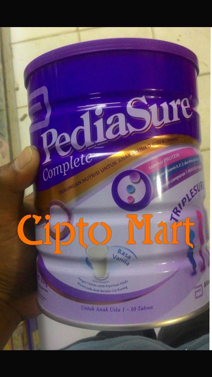 Susu Pedia Sure, Abbott Pedia Sure, Triple Sure, rasa Vanila