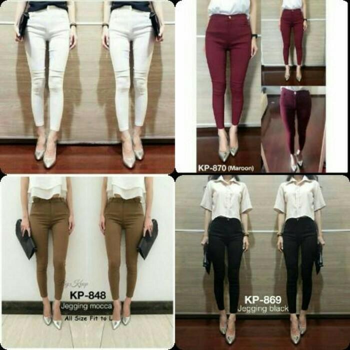 Best Promo! Celana Jegging Wanita Super Stretch Import