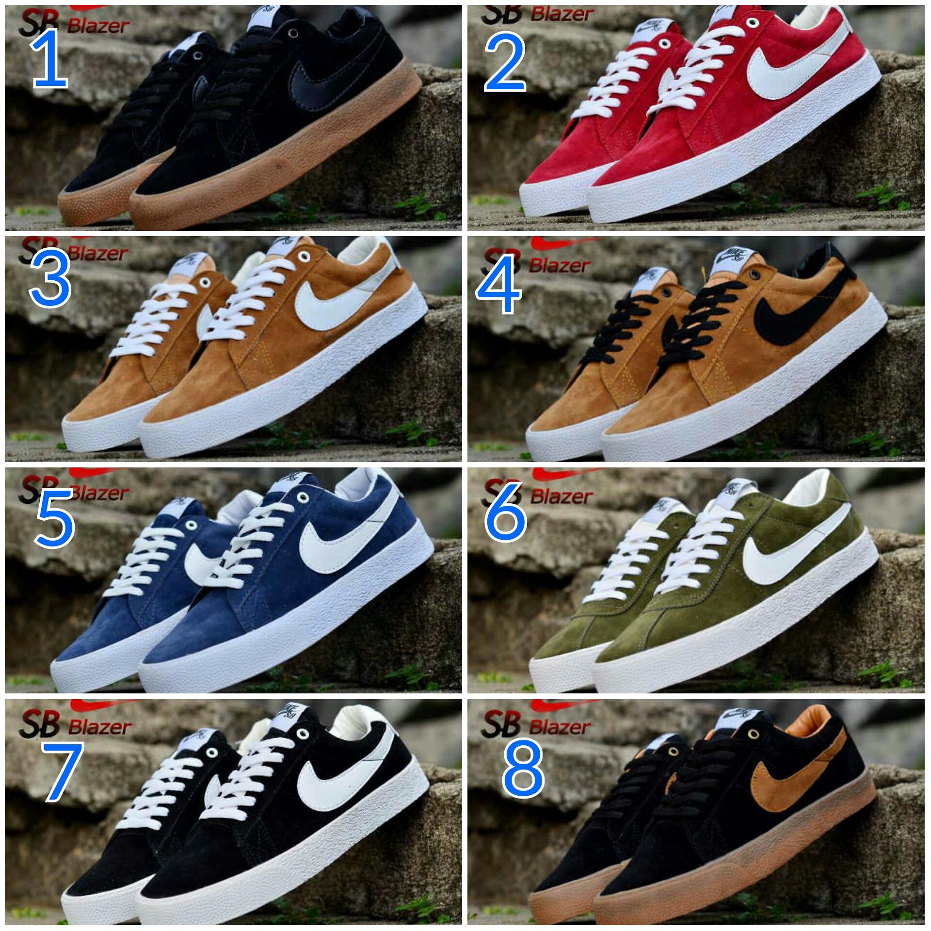 Promo Sepatu Murah Nike SB Blazer Casual Pria Original Vietnam Fashion