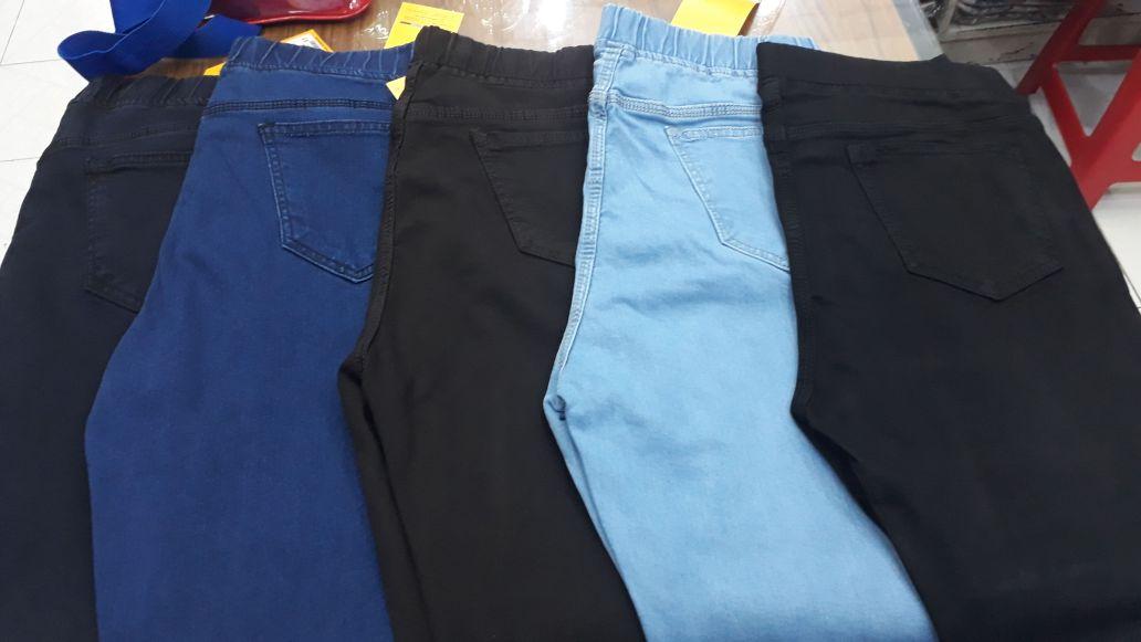 Celana Karet / Celana Pinggang Karet / Celana Jeans Big / Jeans Jumbo Wanita / Jegging / Celana Jeans Legging Pinggang Karet Wanita Big Size Stretch / Celana Karet / Legging Jeans / Jegging Jeans / Celana Wanita Jumbo Big Size