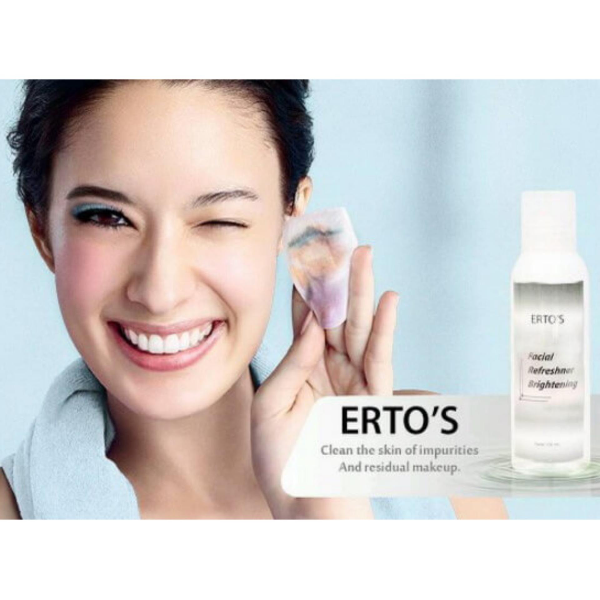 Ertos Facial Refreshner Brightening Toner Toner Kulit Wajah Muka- Skincare Original BPOM