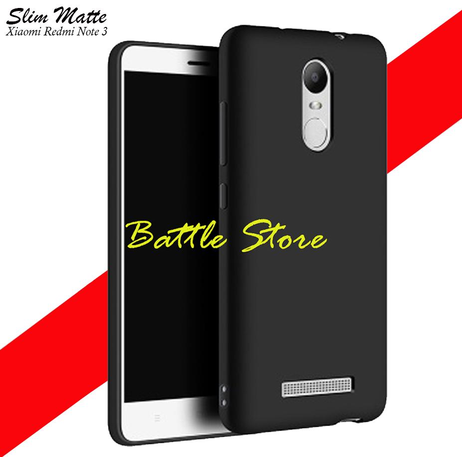 Case Xiaomi Redmi Note 3 Pro Silicone Soft Case Baby Skin Slim Matte Cover For Xiaomi Redmi Note 3 Pro - Black