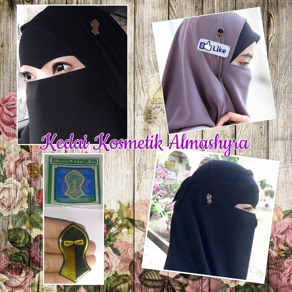 Pin Hijab/Jilbab/Niqab/Purdah/Cadar Terompah