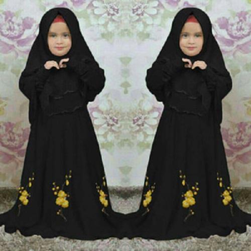 Gamis / Baju Muslim Anak Alya Syari