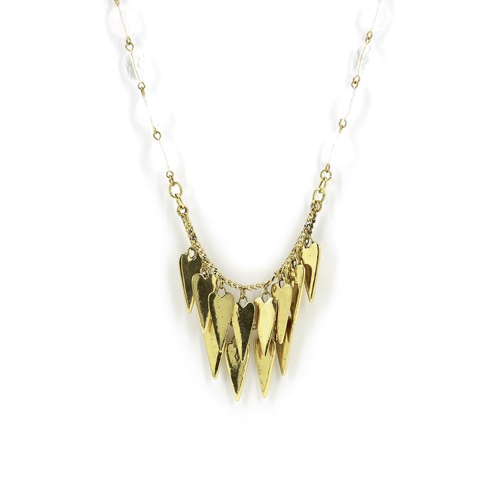 KALUNG WANITA SOPHIE PARIS INNEKE NECKLACE GOLD N00837G1 IMPORT KOREA CEWEK ORI AKSESORIS FASHION
