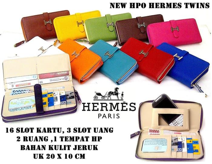 TERLARIS!!! DOMPET HPO HERMES NEW TWINS 1 HP - NLySz5