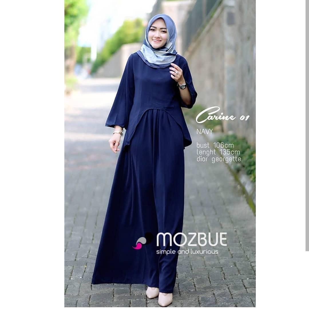 CARINE DRESS/ DRESS PREMIUM/ BUSANA MUSLIM WANITA