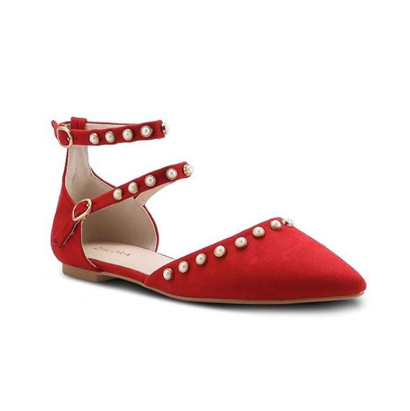 Sepatu ZALORA Ballerinas With Pearls