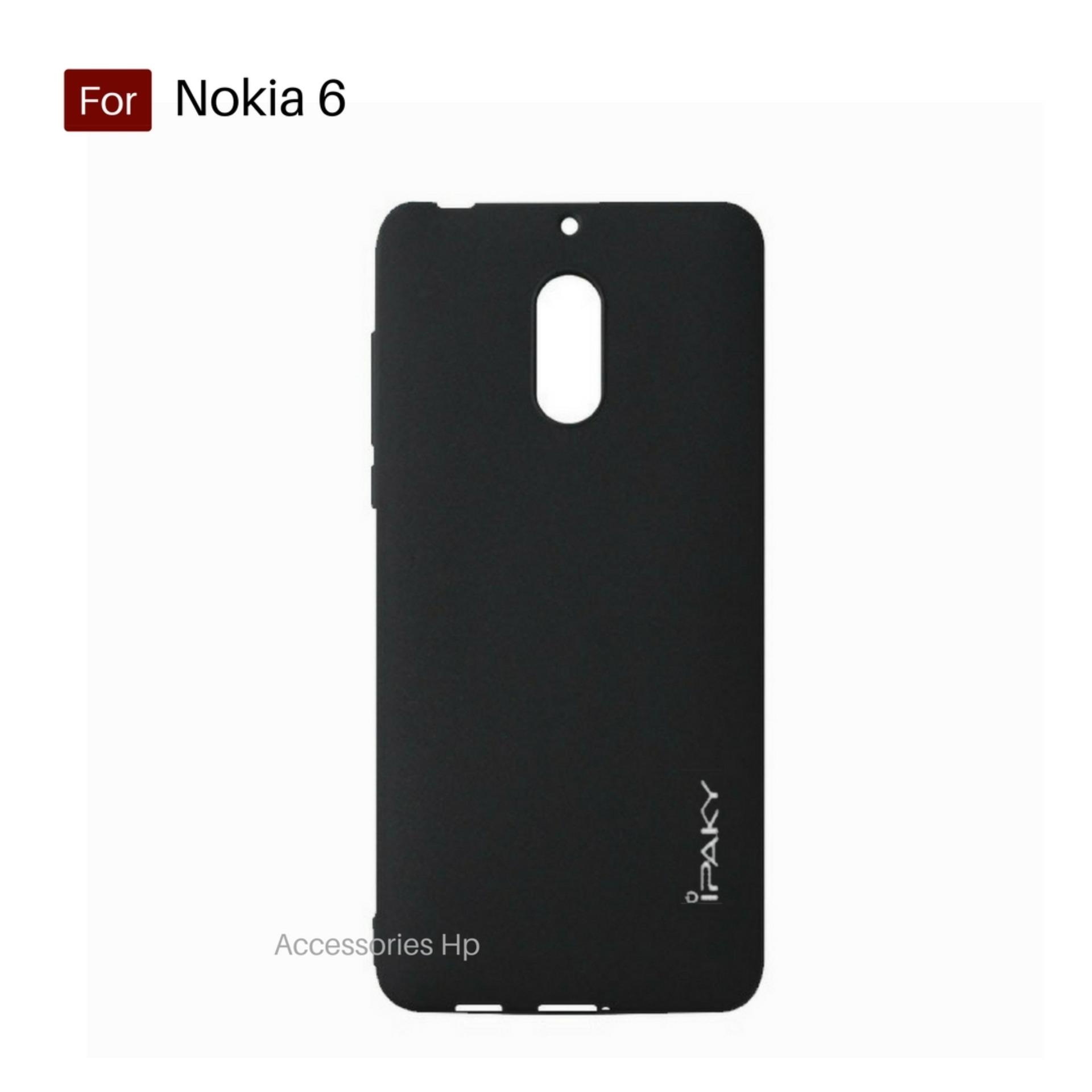 Accessories Hp iPaky Super Slim Matte Anti Fingerprint Hybrid Case For Nokia 6 - Black