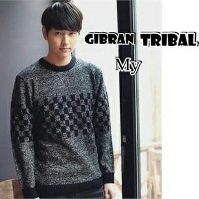 GIBRAN TRIBAL / pakaian baju casual pria kerja kantor harian rajut pria cowok cowo murah terbaru / atasan pria rajut / jaket sweater rajut distro branded pria murah / baju kuliah kampus pria cowok cowo