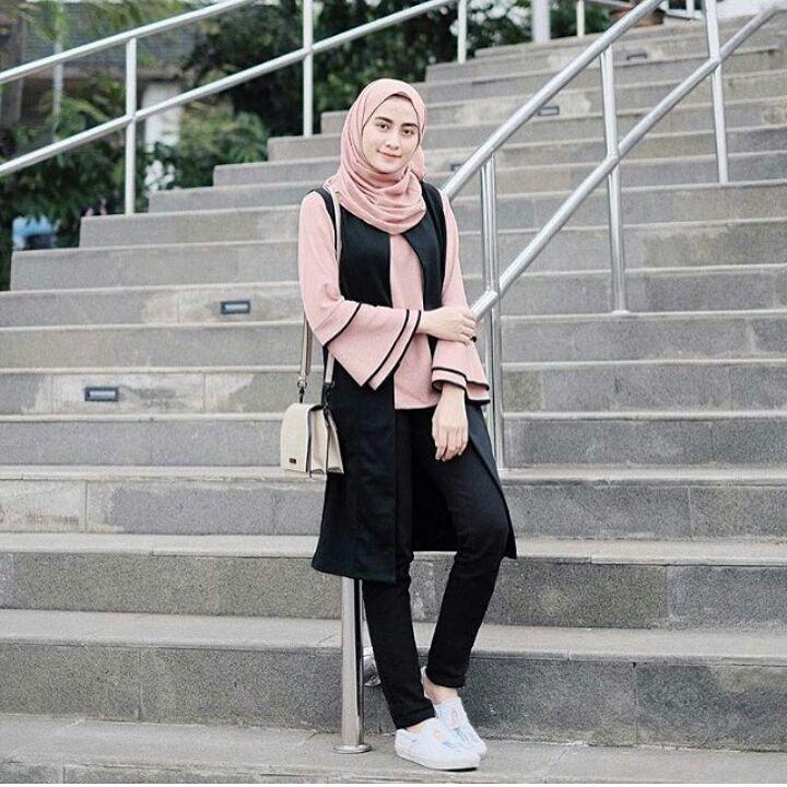 Tunik Raya Tunic Wolfice Luaran Dan Dalaman Nyatu Baju Wanita Muslim Panjang Blus Modern Atasan Blouse Hijab Casual Pakaian Modis Baju Kerja Trendy Baju Model Terbaru
