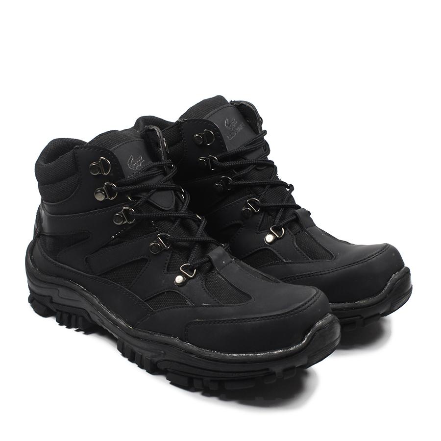 TOPSOK SHOES NAVIGATOR SEPATU PRIA DELTA BOOTS SAFETY TRACKING HIKING GUNUNG KERJA PROYEK-HITAM