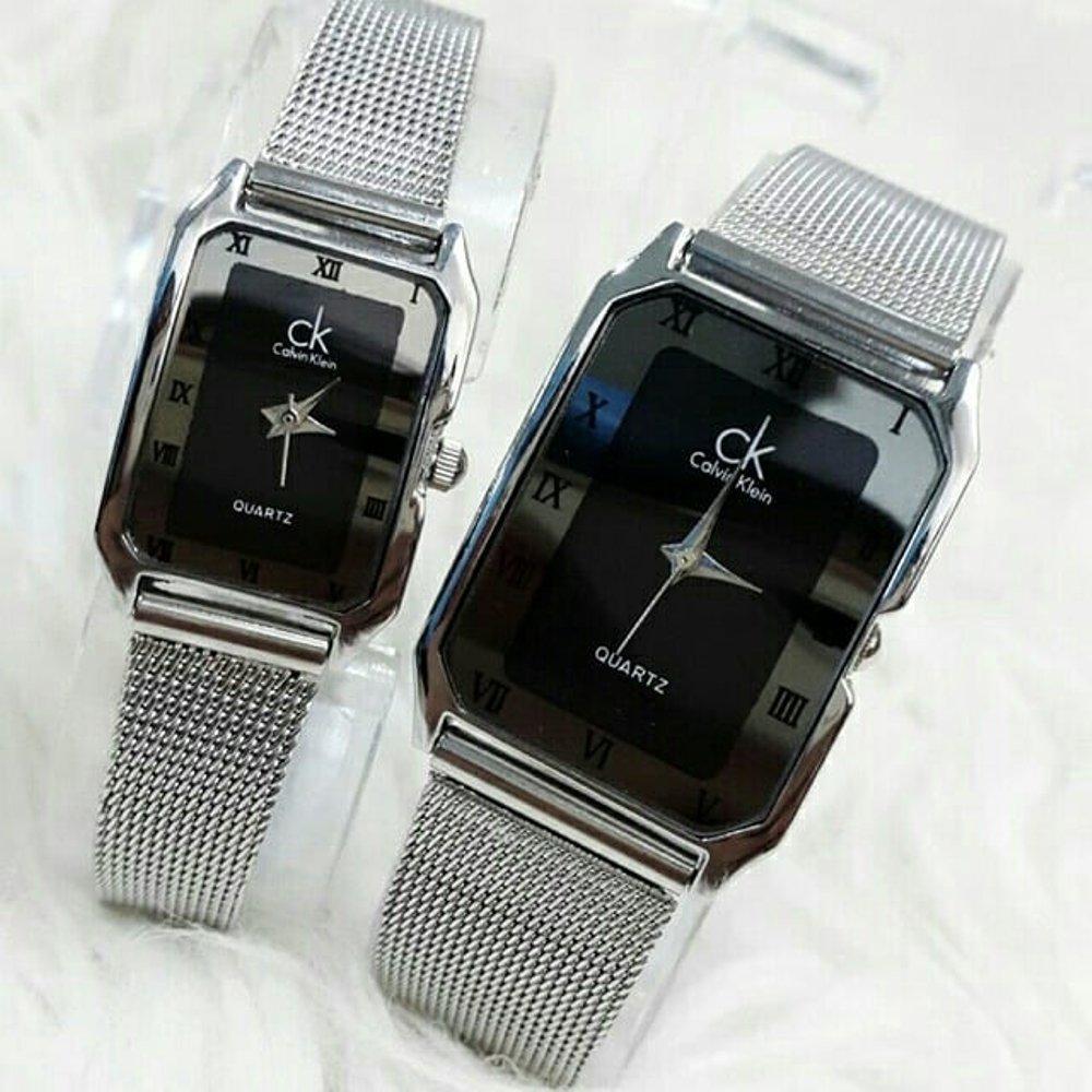 HARGA SUDAH DAPAT SEPASANG GRATIS BATERAI CADANGAN JAM TANGAN COUPLE KEREN MURAH