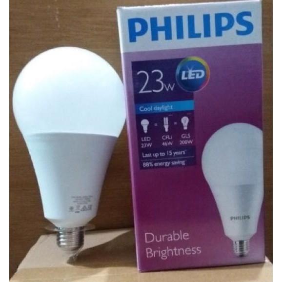 ELEKTRO - LAMPU LED PHILIPS 23 WATT PUTIH - BRUSHSTORES