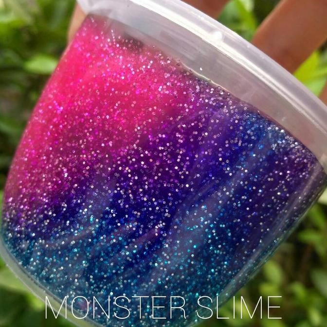 BEST SELLER!!! GLITTER GALAXY SLIME SUPER BAGUS YAA