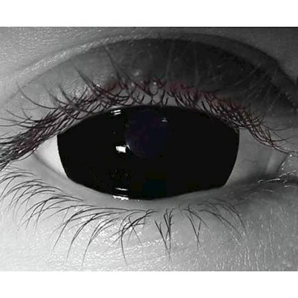 Original Softlens Sclera Black (Hitam Pekat) Murah