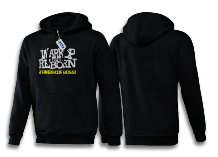 PALING DICARI JAKET HOODIE JUMPER WARKOP DKI REBORN JANGKRIK BOSS! PROMO