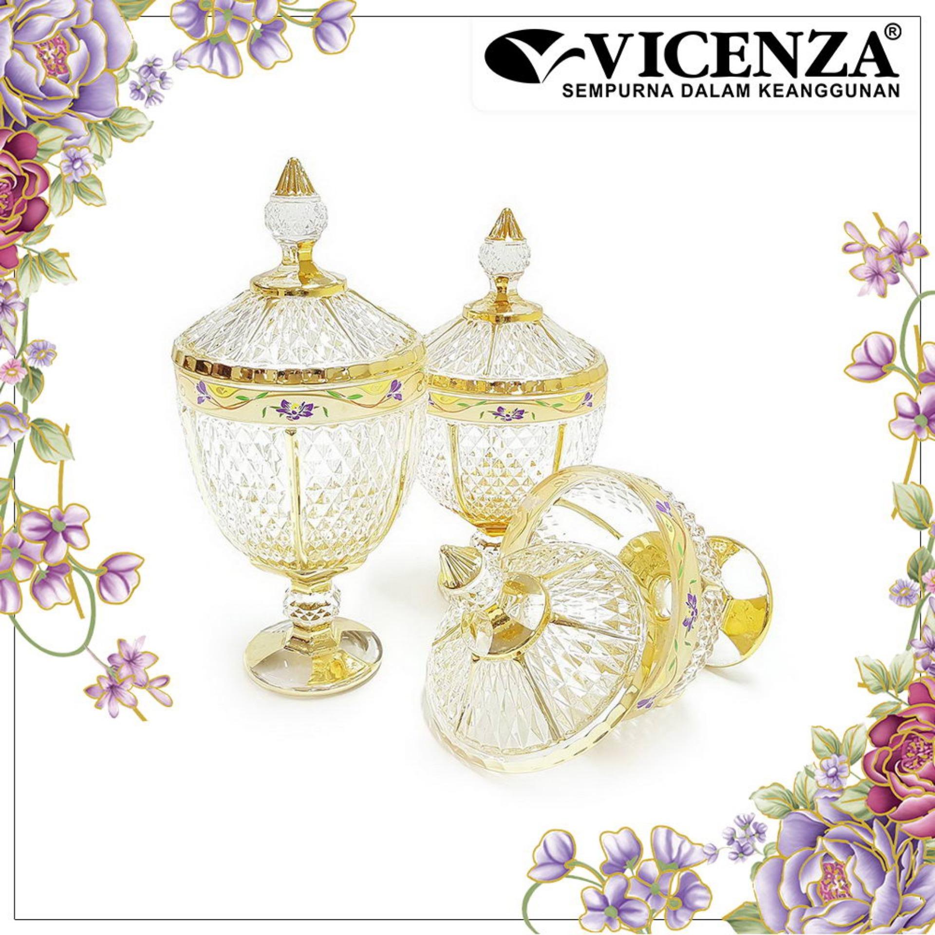 Diskon Berlaku Sesuai Promo Seller Vicenza TABLEWARE VGC0456 Toples Olivia Golden
