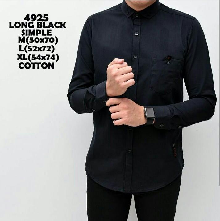 the most Kemeja Panjang Polos atasan casual cowok baju pria casual Lazada Birthday slimfit terlaris termurah distro bandung kaos adem nyaman beli baju kemeja