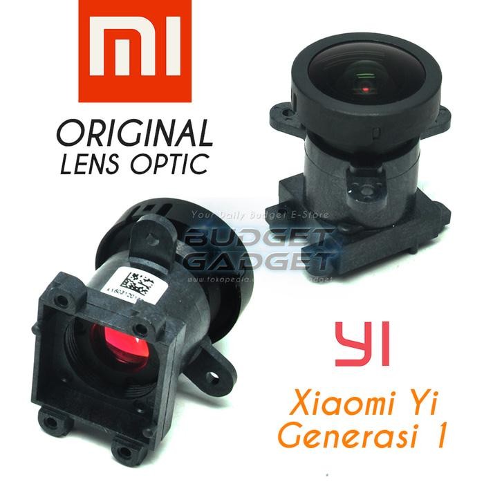Lens Replacement Original Xiaomi Yi Lensa With Dock