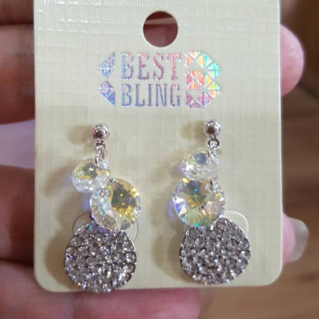 Anting Swarovski/Anting Premium/Anting Pesta/Anting Mewah/Anting Cantik/Anting Keren