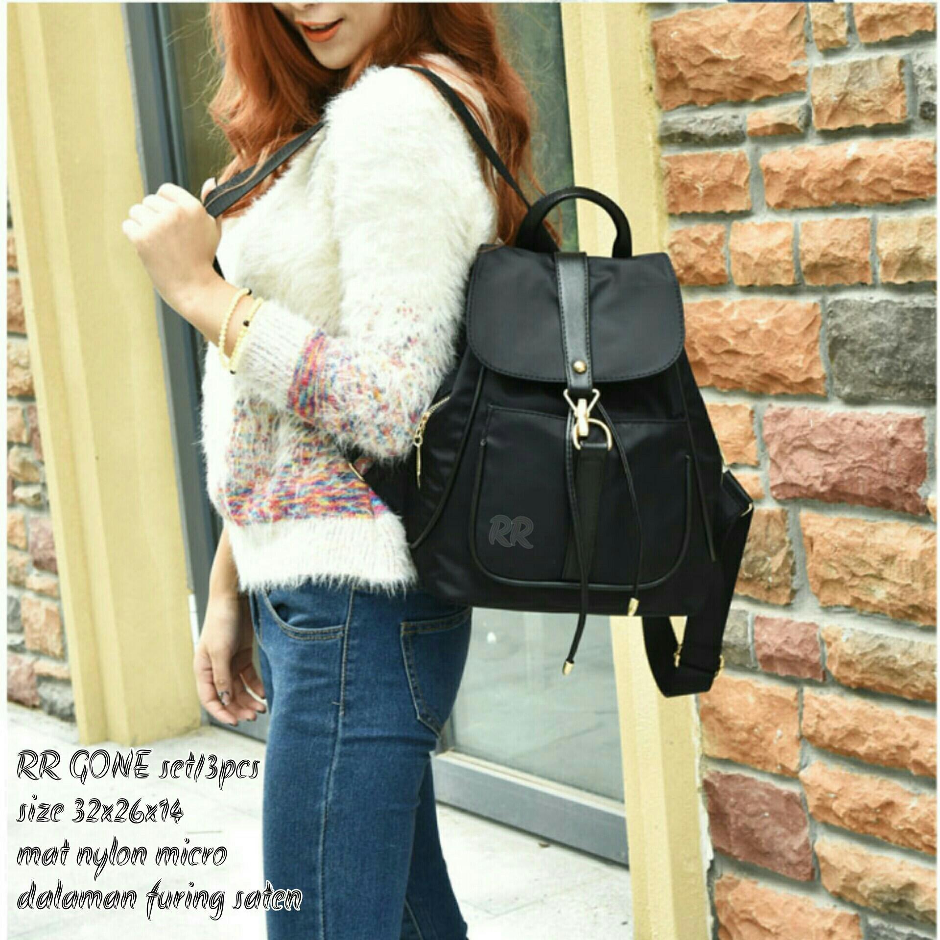 back pack fashion wanita PACANTEL si kait tas ransel wanita 3in1 murah meriah harga promo beli 1 langsung dapat 3 sekaligus