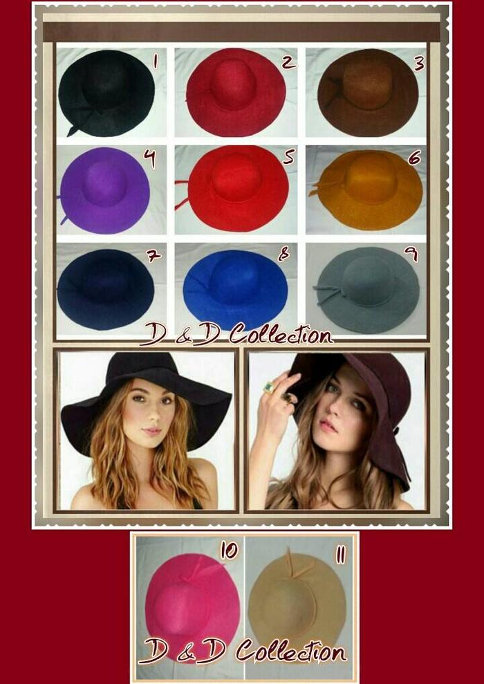 Topi Pantai | Topi Wanita | Grosir Topi Murah | floppy hat