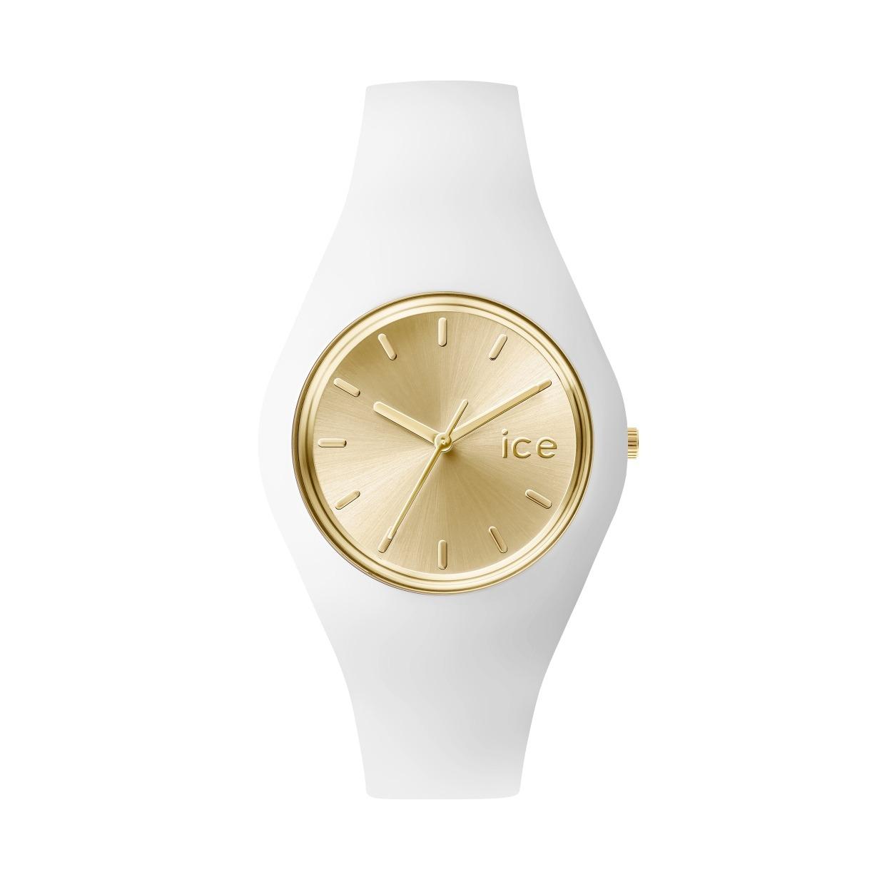 JAM TANGAN ICE WATCH - ICE chic uni white gold