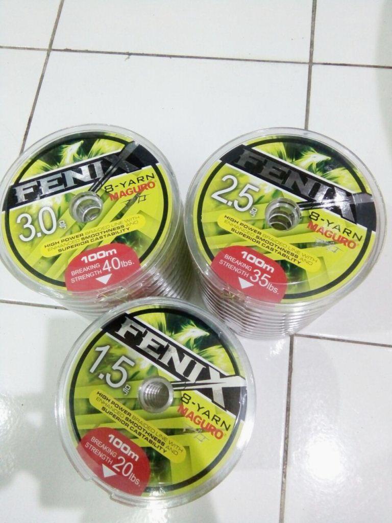 Senar Pancing Maguro Fenix 8-Yarn Braided Line 100 meter