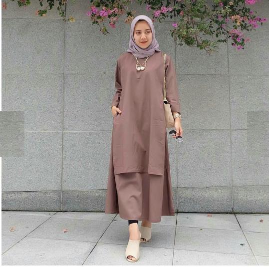 Tunik Carey Muslim Cantik