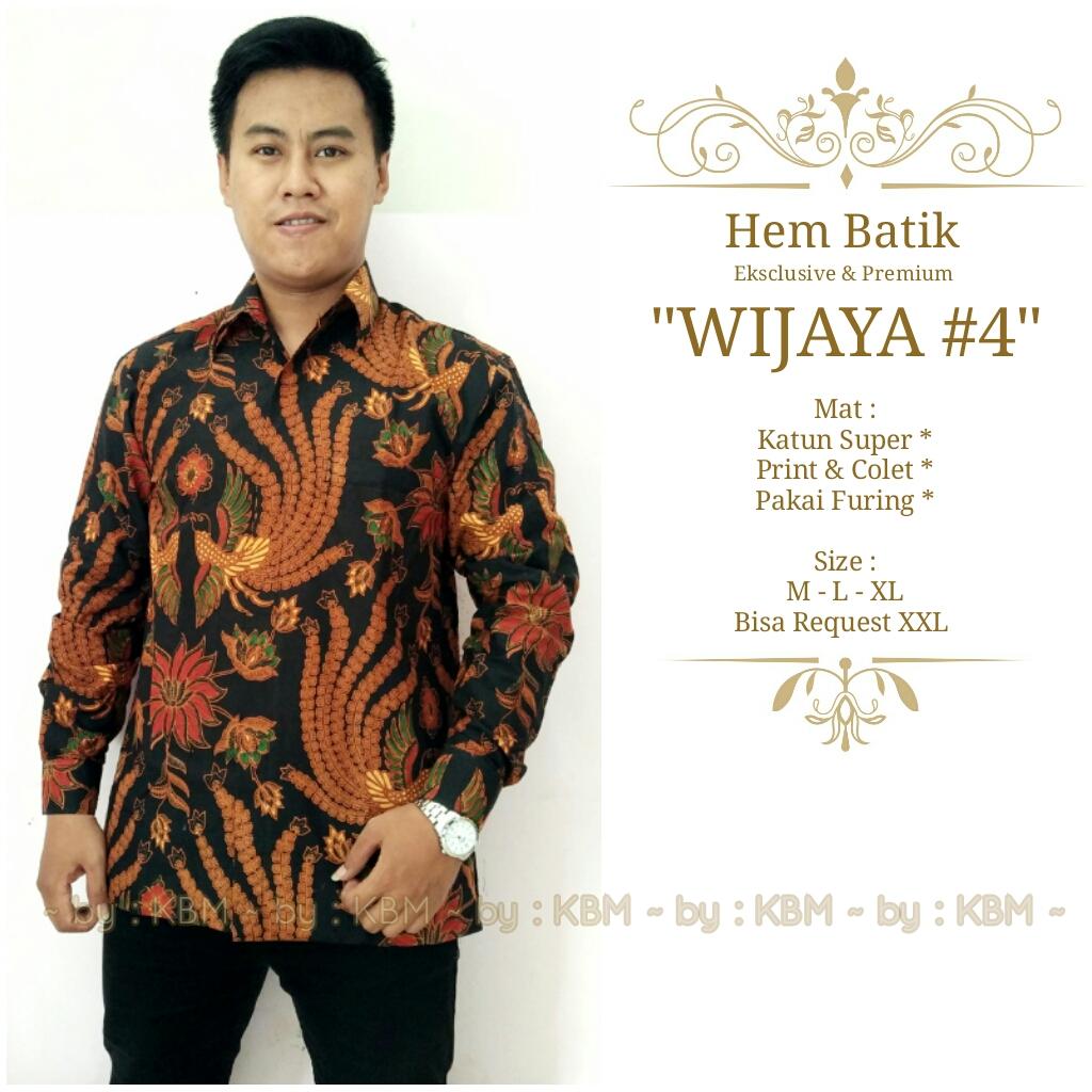 promo kemeja hem batik eksclusive dan premium wijaya#4