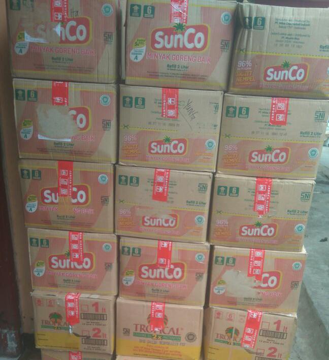 Minyak Goreng Sunco 2L Tropical 2L kartonan isi 6pc
