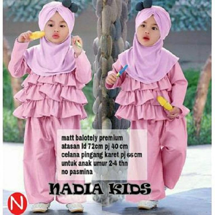 TOKO KIRANA SURABAYA BAJU ANAK SETELAN NADIA KIDS