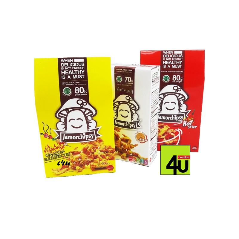 Jamorchipsy - Keripik Jamur Tiram - 80G
