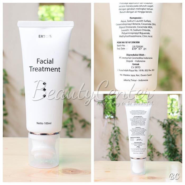 Ertos / Erto's Facial Treatment / 100ml / Original BPOM 100%