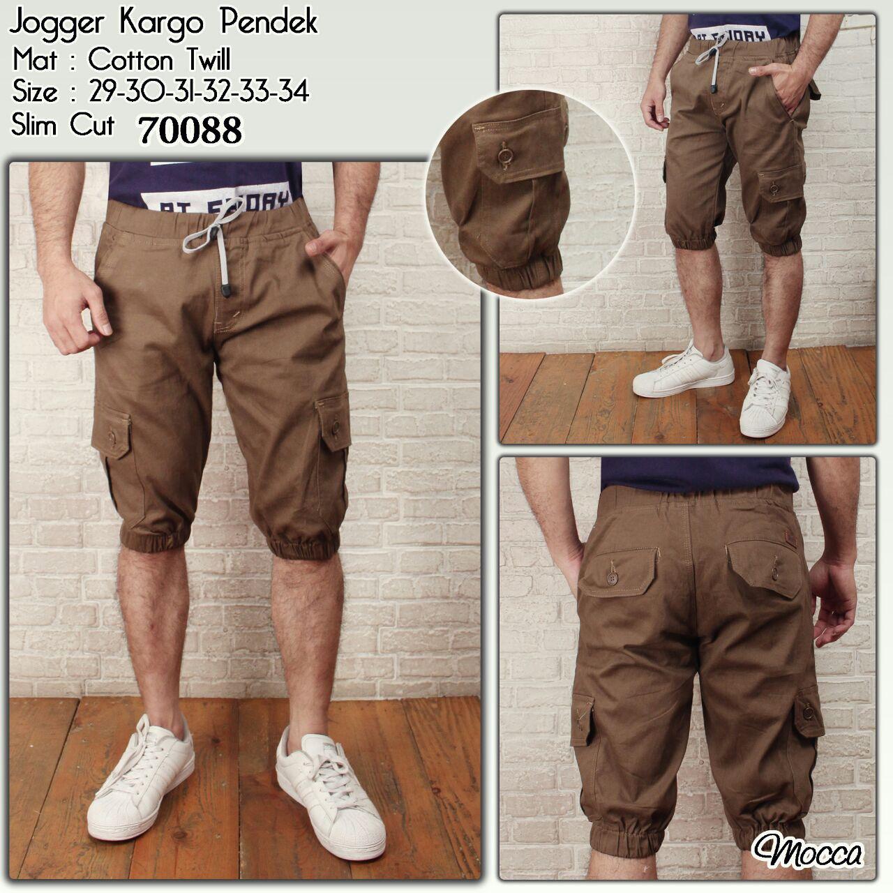 RHN Celana Jogger Cargo Pendek
