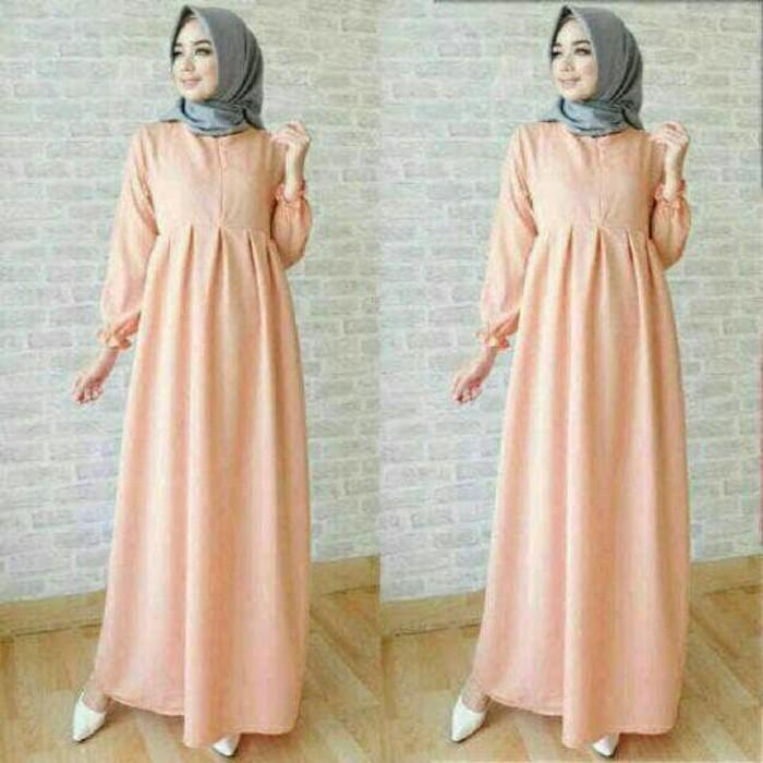 (JNH Shop) Gamis Maxy Lova Balotelli Baju Muslim Wanita Remaja Abg Terbaru Busui
