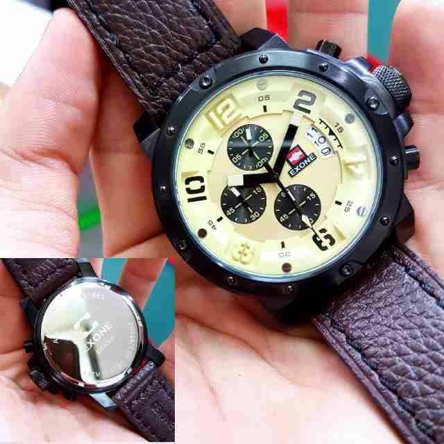 Jam Tangan Pria Merk Exone Original Type : 6326