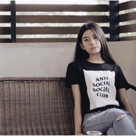 Polo Shirtanti Social Club Tshirt Tumbler Tee - Hitam No.326 kode kenz-FF284