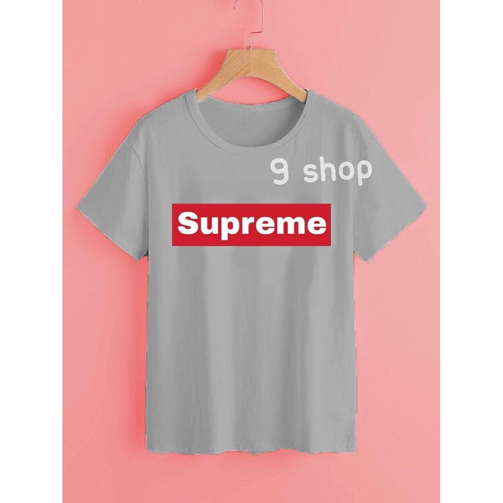 9 Shop Kaos Cewek Tumblr Tee SUPREME/Kaos Wanita /T-shirt Wanita /Kaos Lengan Pendek /Kaos Wanita Murah/Kaos Tulisan/Atasan Wanita/Kaos Santai/Baju Wanita Murah/Baju Santai/Baju Remaja//Kaos Remaja