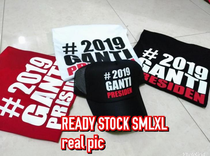 KAOS 2019 GANTI PRESIDEN free TOPI