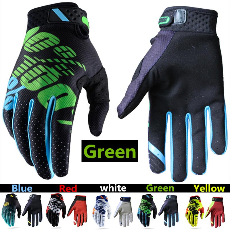 100% Race Gloves Riding Motocross Motor Bike Rider Protective Gloves for Men and Women