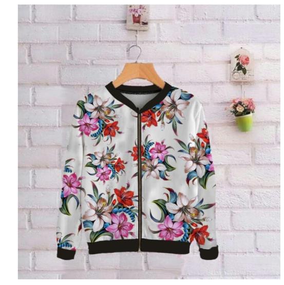 Hana Fashion * jaket bomber BCL flo *
