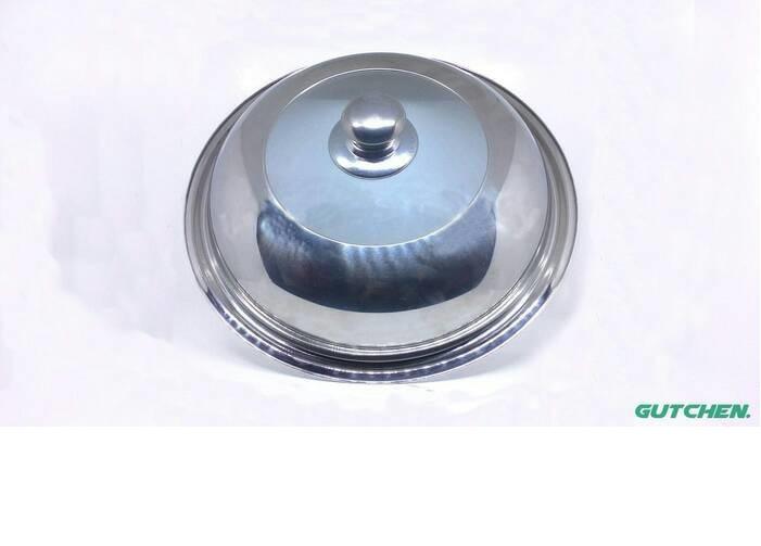 Tutup Teflon Panci 32 cm Kaca & Stainless Steel Tebal