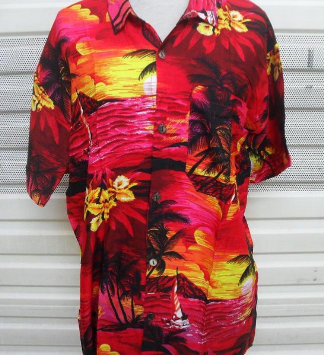 Baju kemeja pantai Bali Hawai