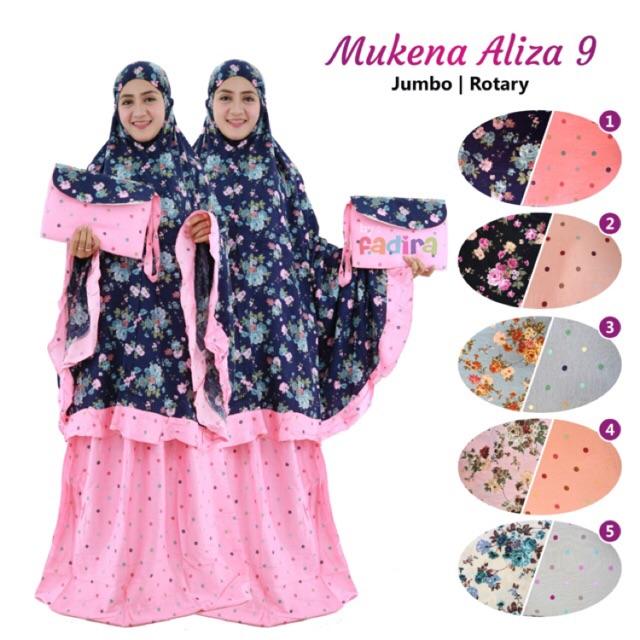 Grosir mukena bunga aliza
