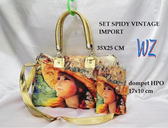 SET TAS SPIDY LUKIS IMPORT - gLQx7g